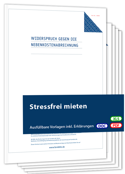 Stressfrei mieten - Mustervorlagen
