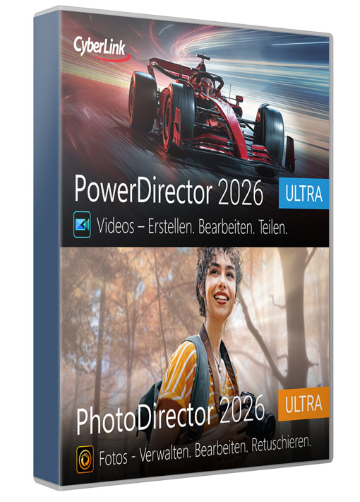 Cyberlink Photo Director + Power Director 2026 Ultra Bundle