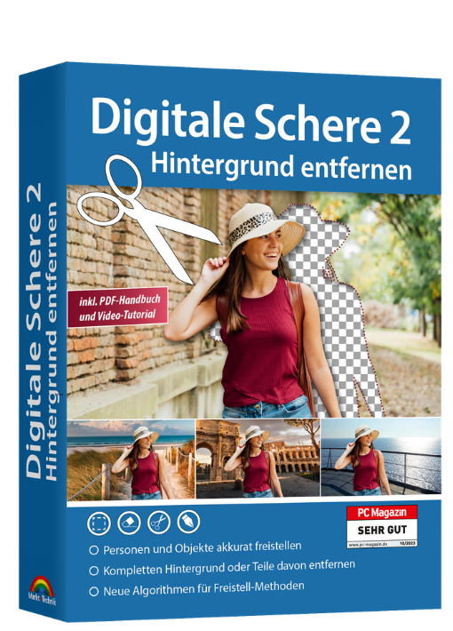 Digitale Schere 2 - Hintergrund entfernen