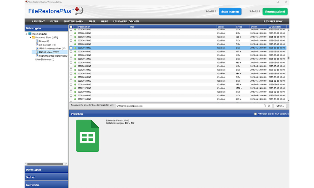 German File Recovery Program FileRestorePlus | Profi-Datenrettung für Bilder & Dokumente – Markt ...