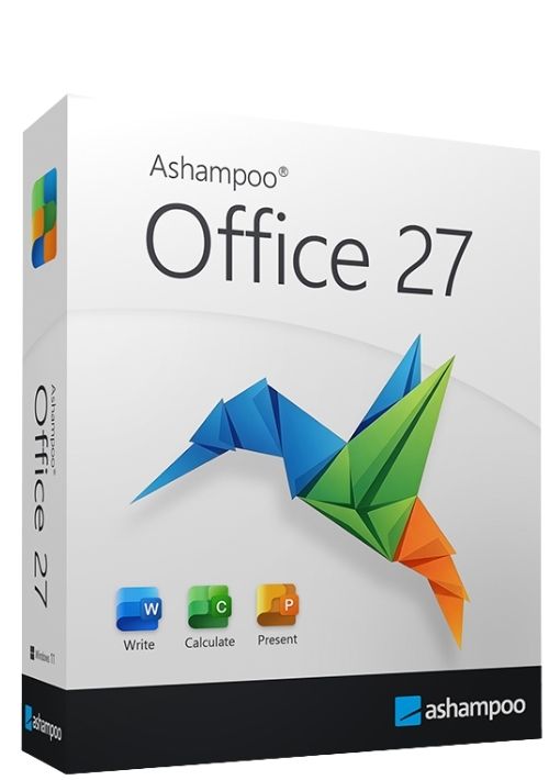 Ashampoo Office 27 - Jahreslizenz für 5 PCs