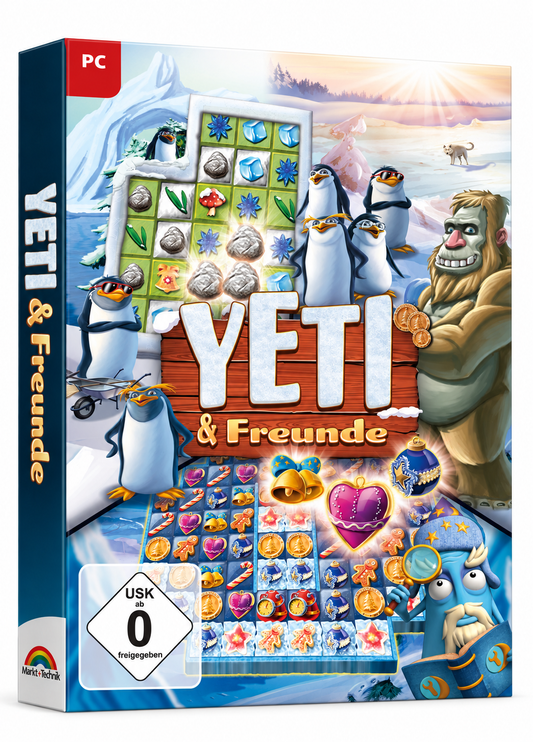 Yeti & Friends Kollektion - 3 Spiele in einem Paket