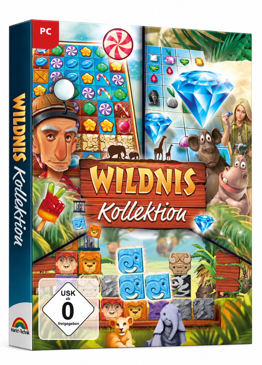 Wildnis Kollektion - 3 Spiele in einem Paket