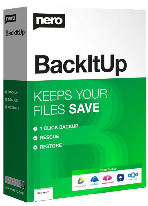 Nero BackItUp 2024 - Ihre BackUp Lösung