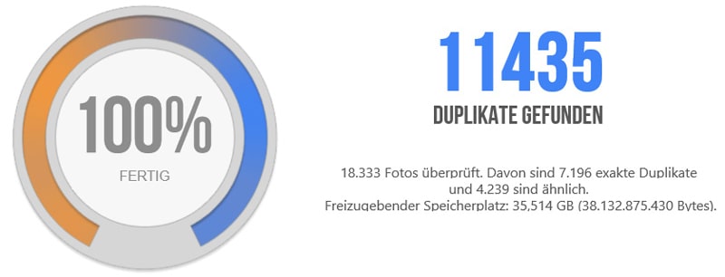 Duplicate Photo Cleaner – Doppelte Fotos löschen