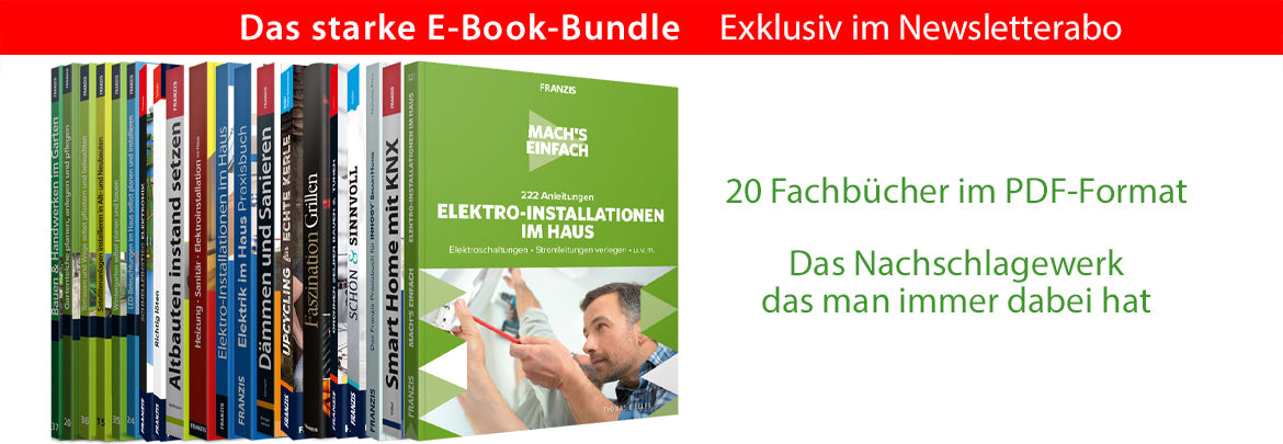 Heimwerker-Profi Haus & Garten 2.0 E-Book-Paket