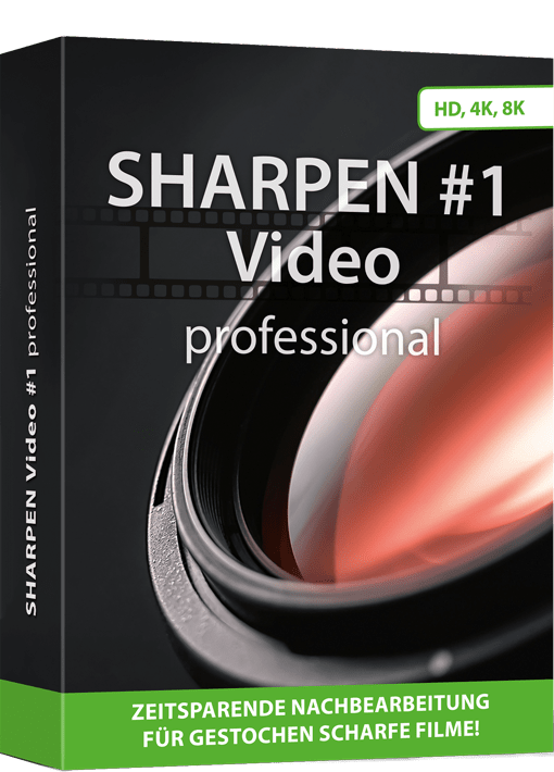 SHARPEN Video #1 professional - Nachschärfen von Videos