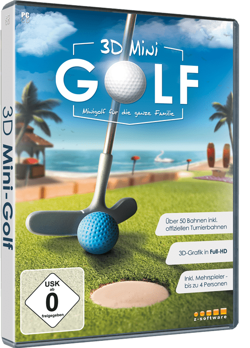 3D-Mini-Golf - Minigolf-Spaß auf den heimischen Rechner 