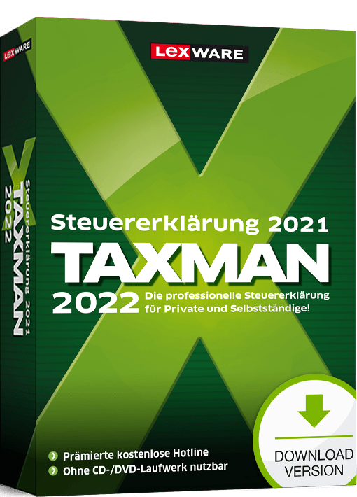 Lexware Taxman 2022 - Für eine sichere und erfolgreiche Steuererklärung