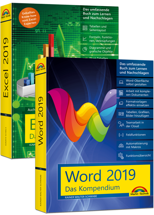 Word & Excel 2019 - Das Kompendium-Bundle