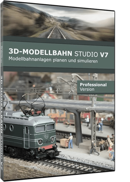 3D-Modellbahn Studio v7 - Professional Edition