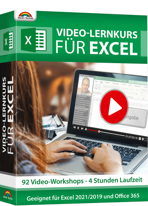 Insgesamt 9 Stunden Lernkurs für Word und Excel