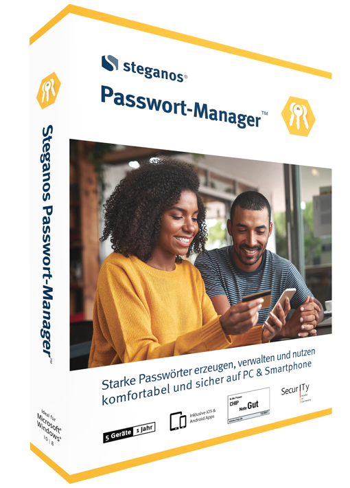 Steganos Passwort Manager  - Starke Passwörter erzeugen und verwalten