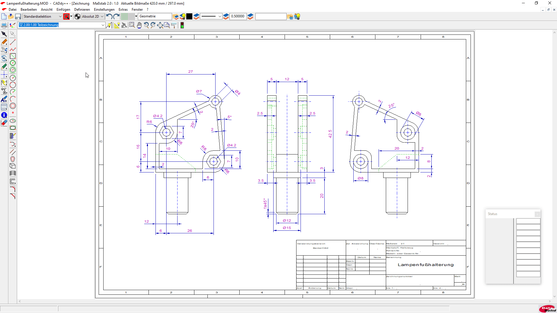 Entwurf - Planung - Konstruktion - Illustration