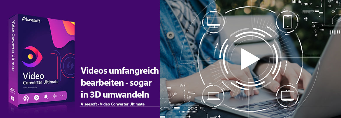 Über 500 Video/Audioformate umwandeln