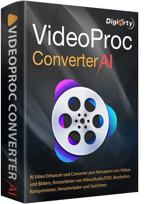 Video Proc - AI-generierte Videoverbesserungs- und Konvertierungssoftware