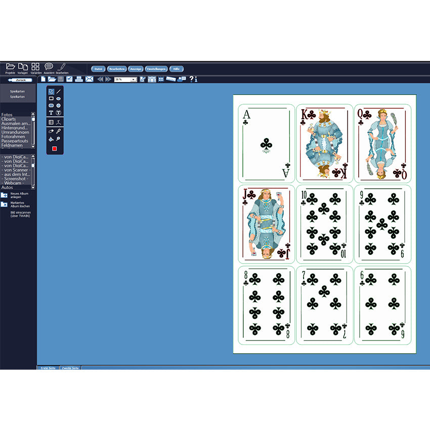Spielkarten selber erstellen und Drucken