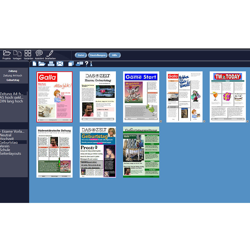 Zeitungen Drucken 9.5 Professional