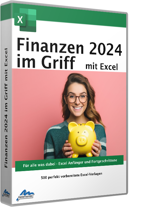 500 perfekt vorbereitete Vorlagen für Excel