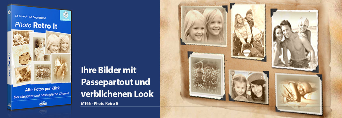 Entdecken Sie die Zeitreise mit Photo Retro It!