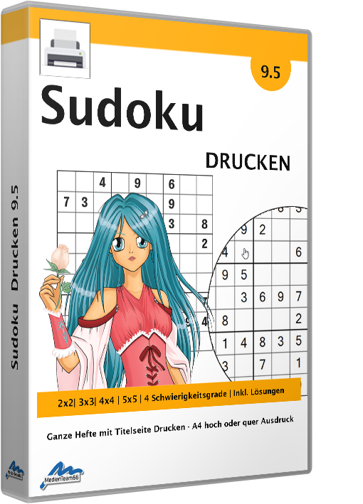 Sudoku Drucken - individuelle Sudoku-Rätsel erstellen