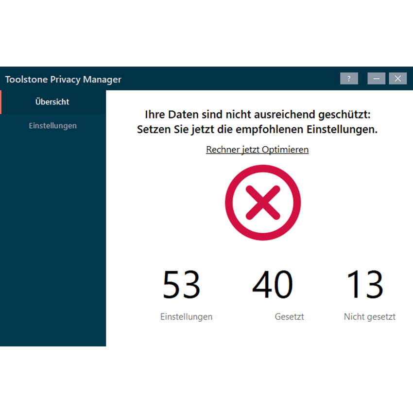 Toolstone Privacy Manager - Spionage Funktionen deaktivieren