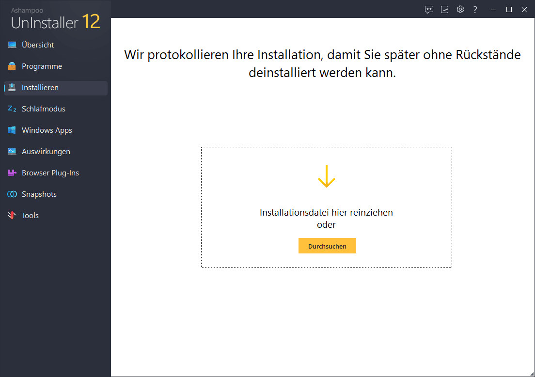 Unerwünschte Programme deinstallieren bis zum letzten Byte