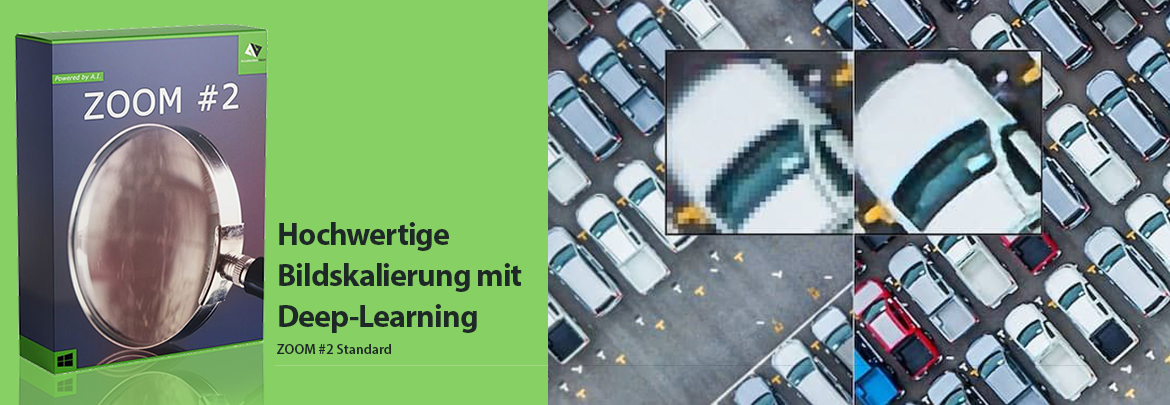 Hochwertige Bildskalierung mit Deep-Learning