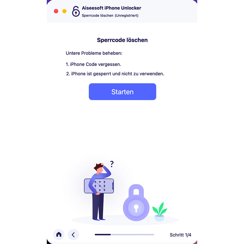 Aiseesoft  iPhone Unlocker für MacOS