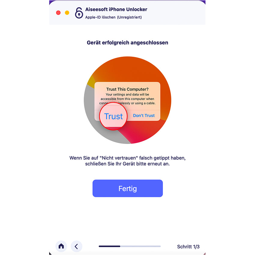 Aiseesoft iPhone Unlocker für MacOS