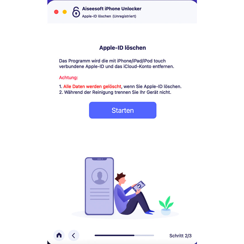 Aiseesoft iPhone Unlocker für MacOS