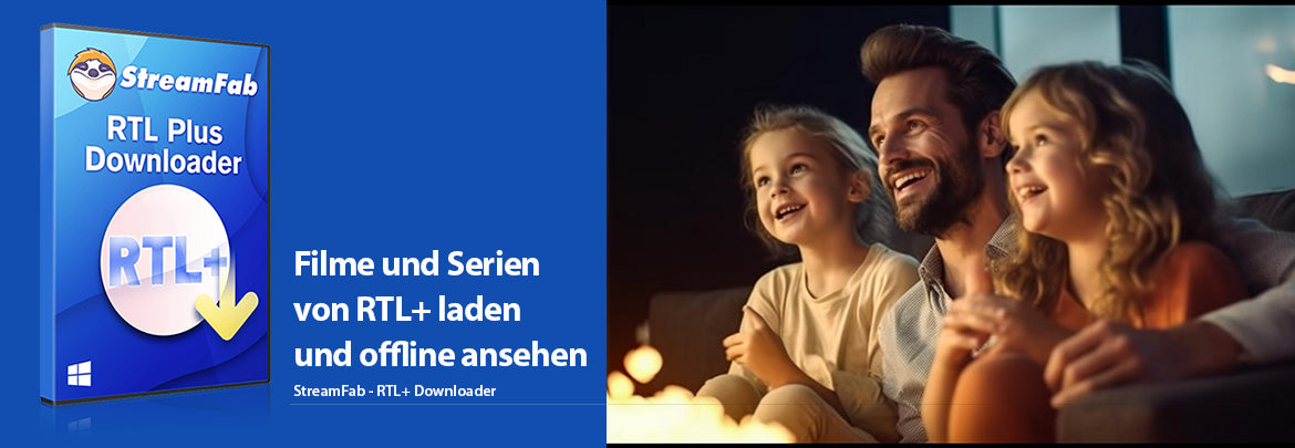 StreamFab RTL+ Downloader - Lifetime-Lizenz