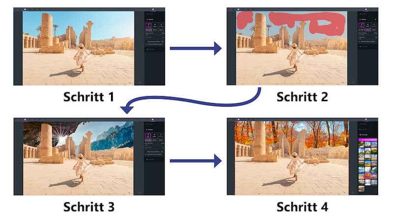 Digitale Schere - Hintergrund entfernen