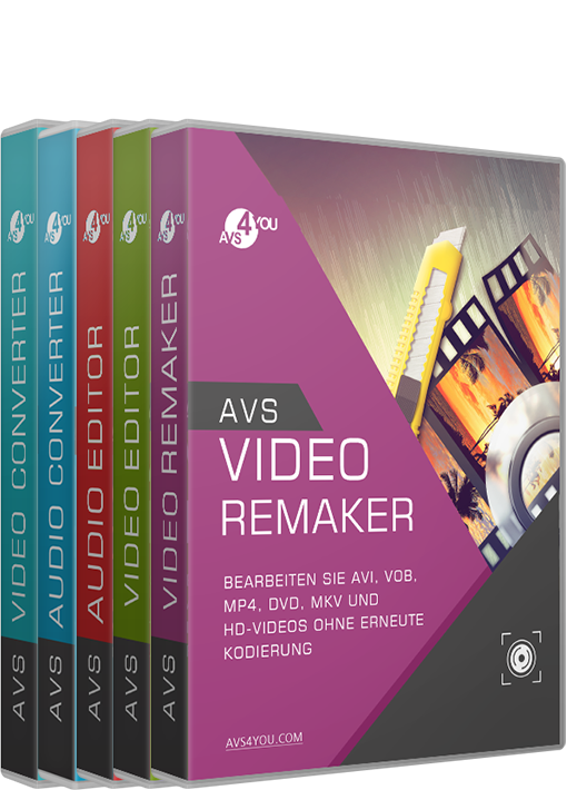 AVS Multimedia-Paket 5 in 1