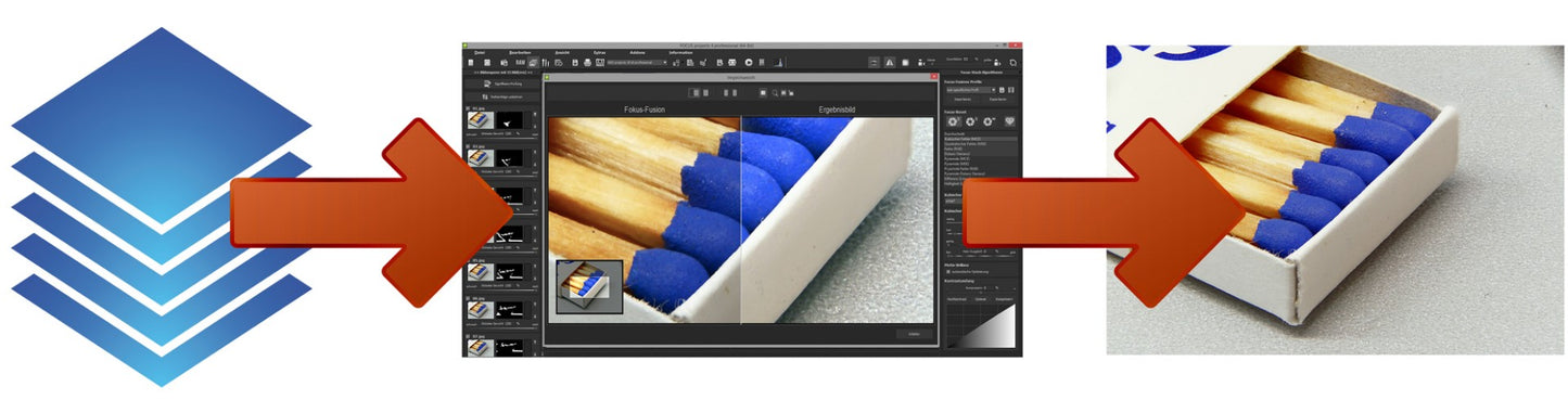 Die Focus-Stacking-Software mit professionellem Anspruch!