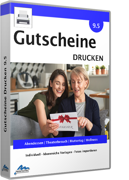 Gutscheine Drucken 9.5 Professional 