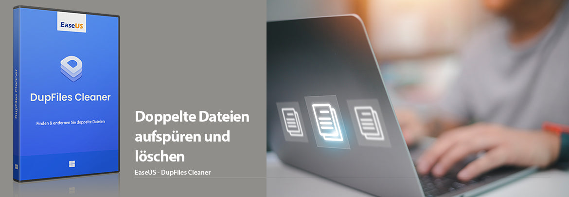 EaseUS DupFiles Cleaner - 1-Jahres-Lizenz