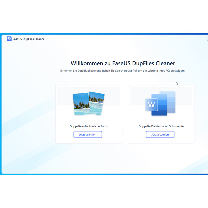 EaseUS DupFiles Cleaner - Doppelte Dateien finden & entfernen