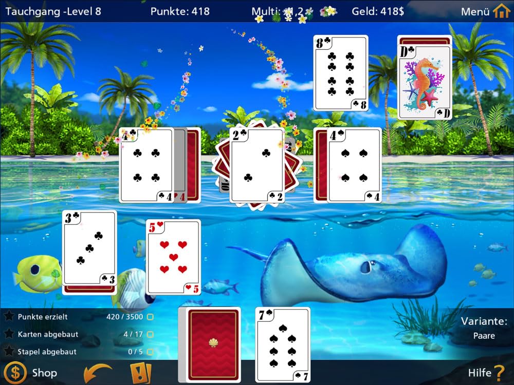 Über 200 der beliebtesten Solitaire- und Patience-Varianten