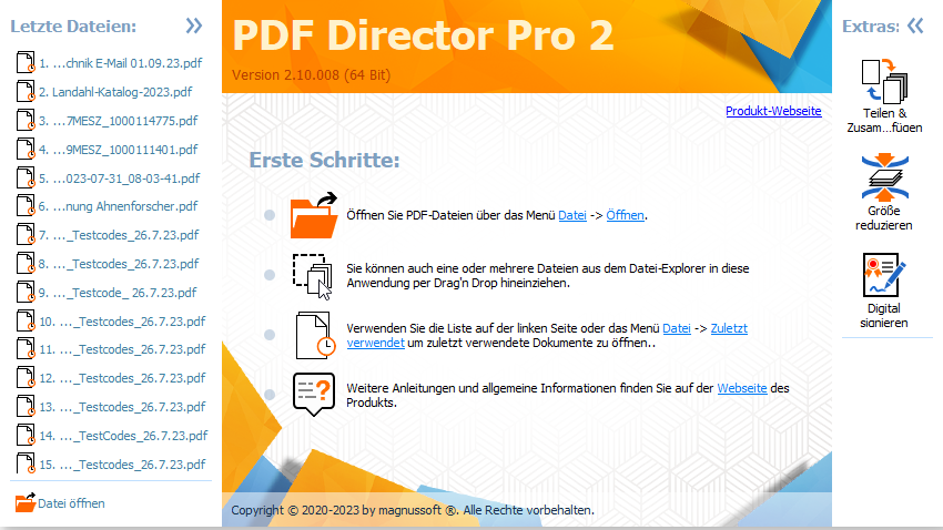 Der moderne PDF Editor