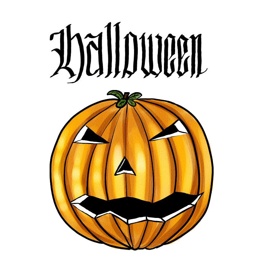 Künstler-Illustrationen - Halloween - Handgemalte Cliparts