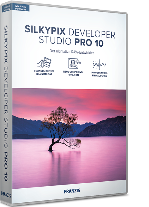 Silkypix Developer Studio 10 pro - Umfassende Bildbearbeitung