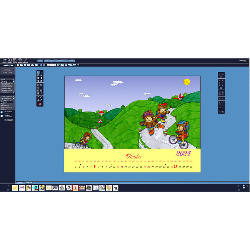 FotoKalender 2024 - Mit Ihren schönsten Bildern durch's ganze Jahr!