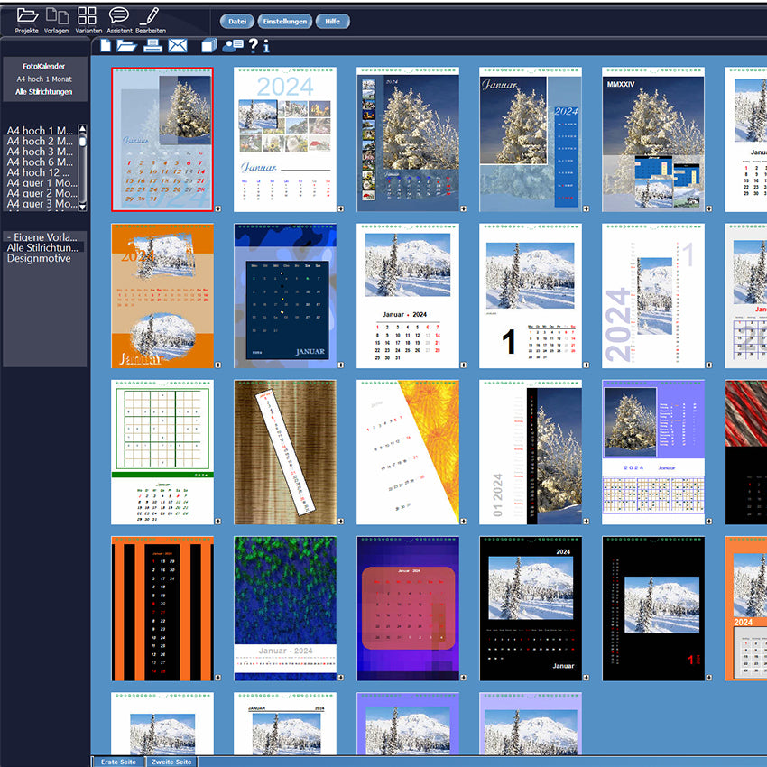 FotoKalender 2024 - Mit Ihren schönsten Bildern durch's ganze Jahr!