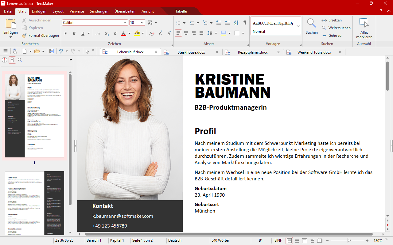 Ihre professionelle Office-Lösung - zuverlässig und voll kompatibel