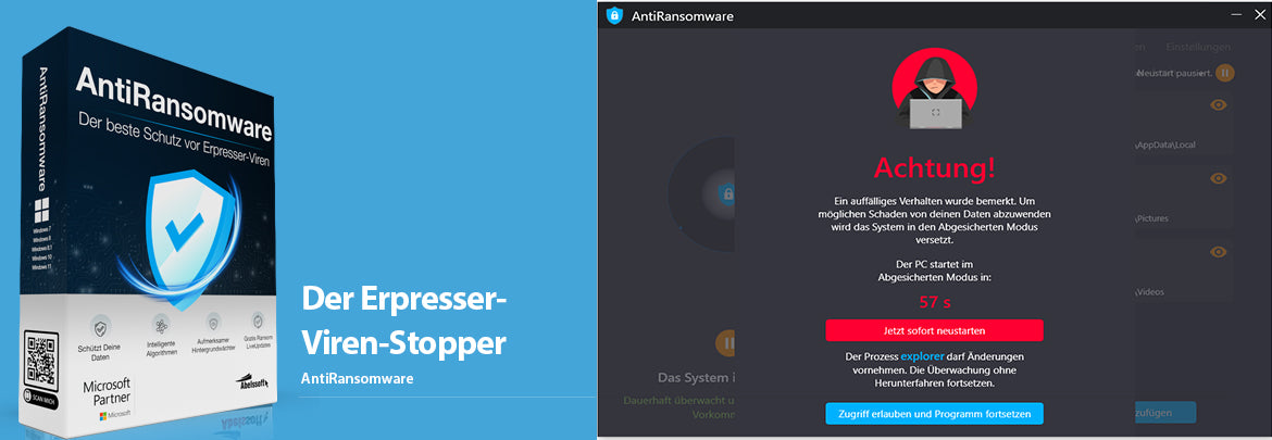 Der beste Schutz vor Erpressungs-Trojanern und Daten-Geiselnahme, den es je gab!