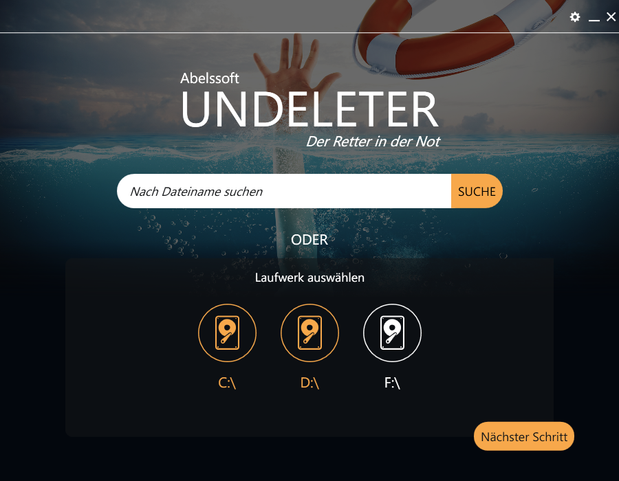 Undeleter 8 - Rettet verloren geglaubte Daten
