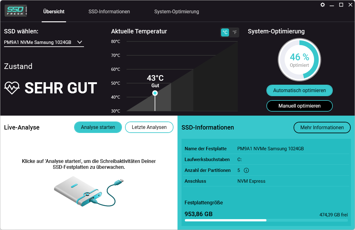 SSD Fresh 2024 – So einfach verlängerst Du die Lebenszeit Deiner SSD