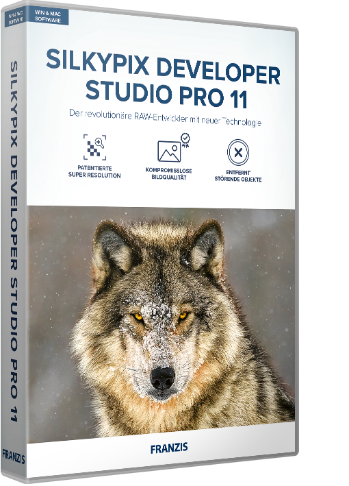 SILKYPIX Developer Studio Pro 11 - die umfassende Bildbildbearbeitung inklusive RAW-Entwickler