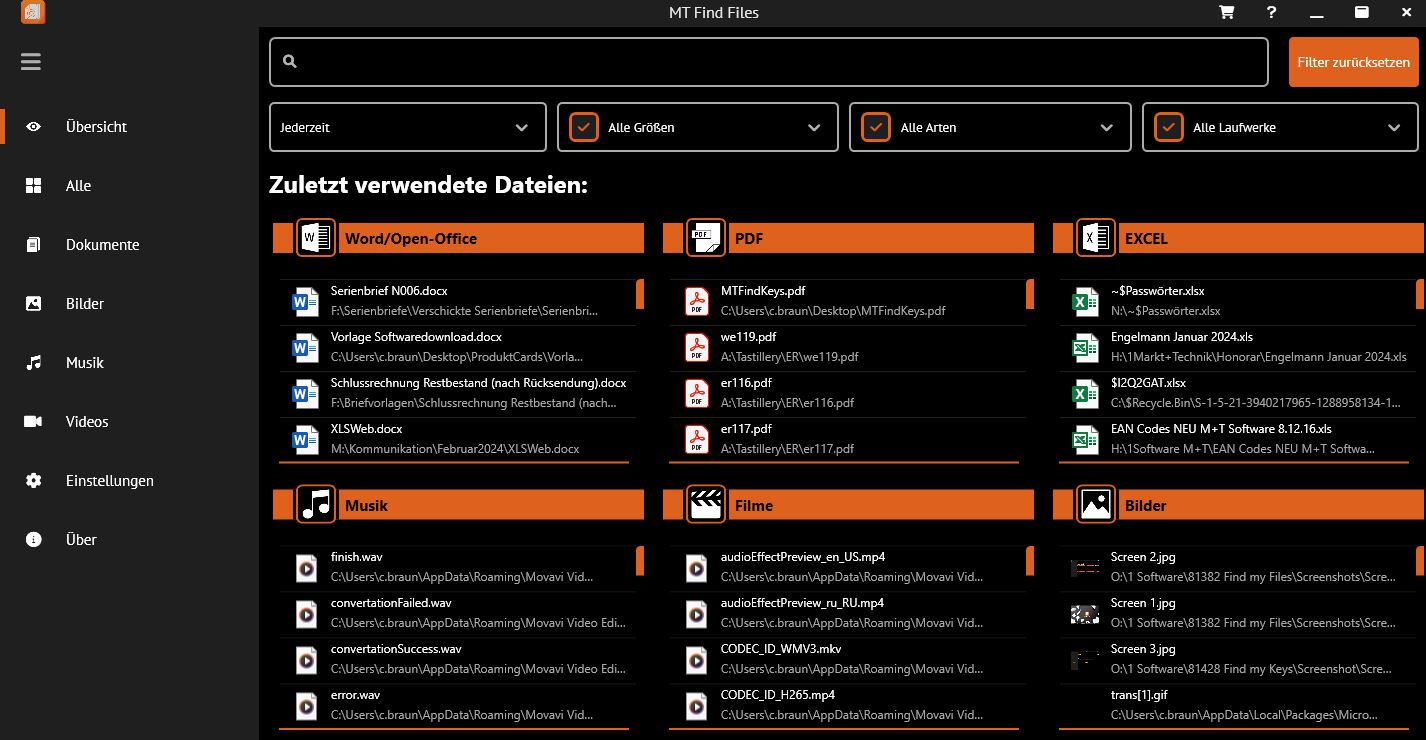 Mit dem Suchprogramm blitzschnell nach verlorenen Dateien suchen 